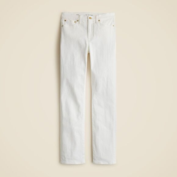 NWT J CREW Slim-straight jean in white - Picture 8 of 9